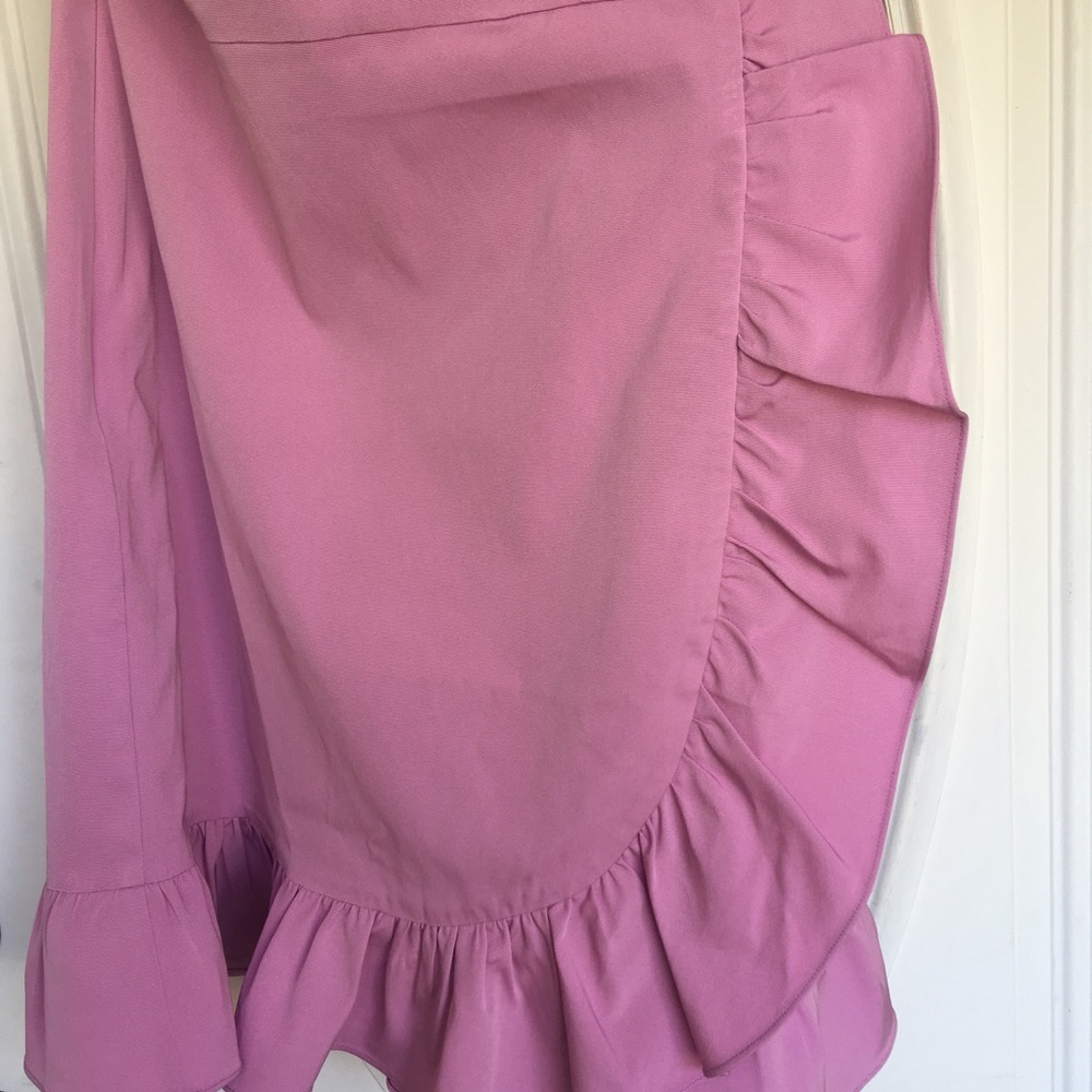 J.crew One Shoulder Ruffle Dress - Picture 3 of 5